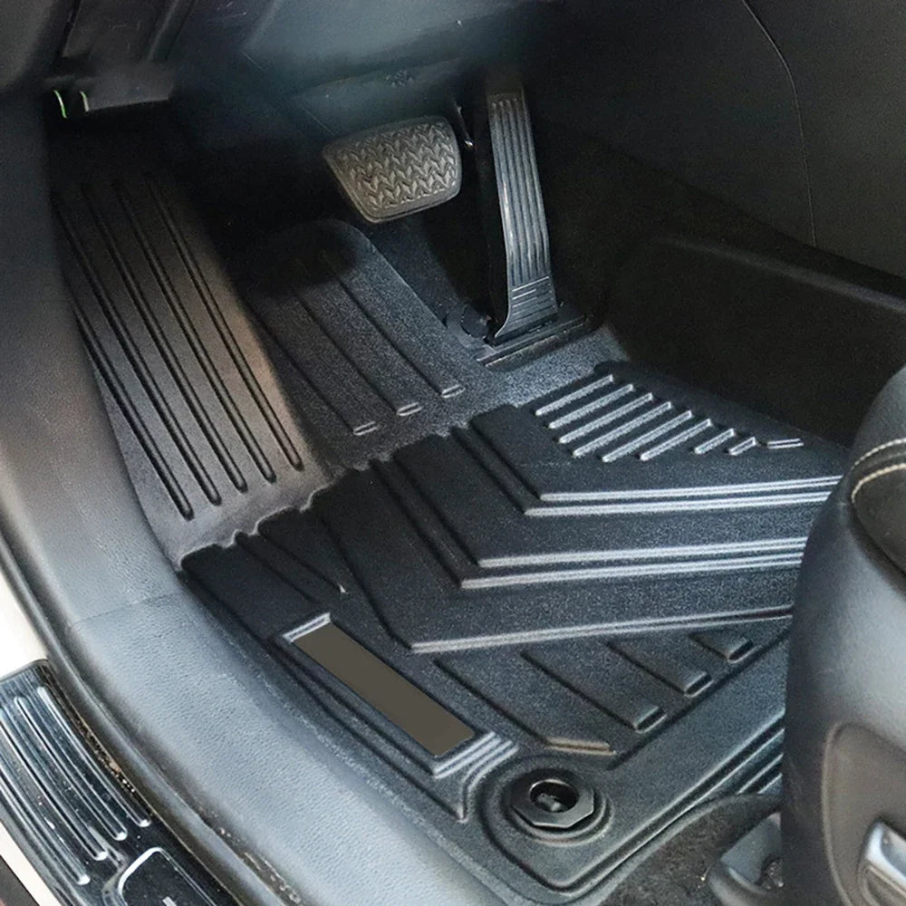 Car Floor Mats & Cargo Trunk Liners Compatible for 2020 - 2025 Toyota RAV4 Hybrid LHD RHD All-Weather TPE Rubber Mat Protection