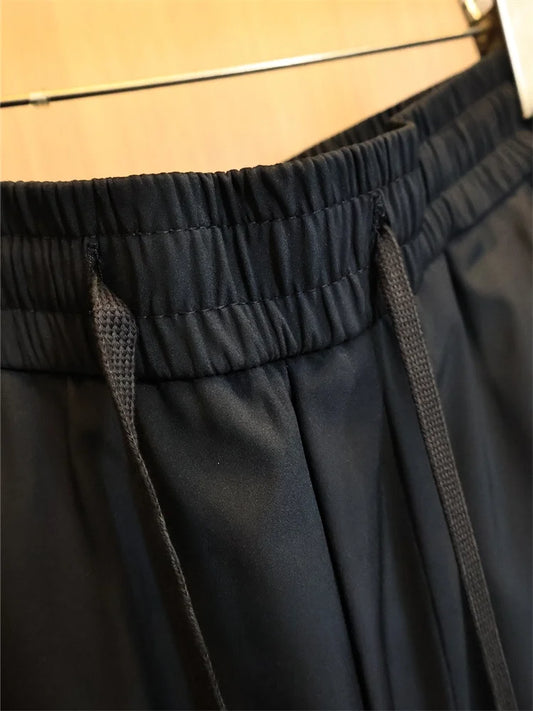 Thickened 90 down Men's Winter Trousers Straight Leg Long Pants Fashionable Urban Casual Pure Color Warm Anti-Cold Duck down ...