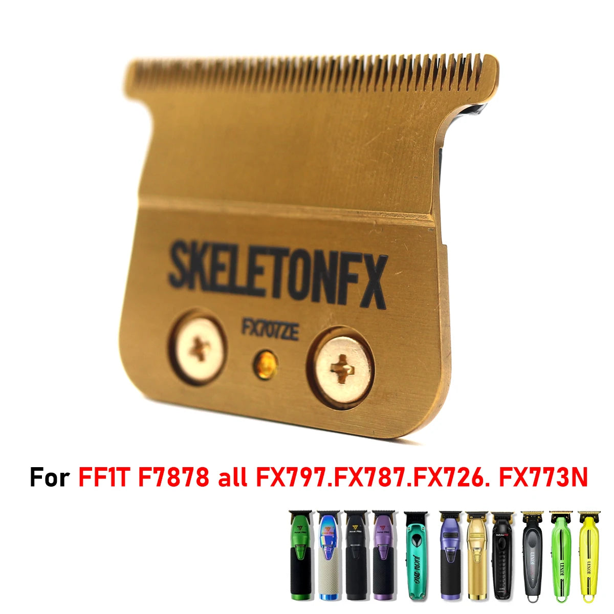 For 707Z Replacement Professional Barber Trimmers DLC Blade Carbon Steel Knife Head Barbershop