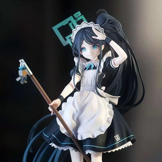 Blue Archive Anime Figure Tendou Alice Maid Outfit Pvc Material 24 Cm Desktop Decoration Collectible Ornament For Anime Fans