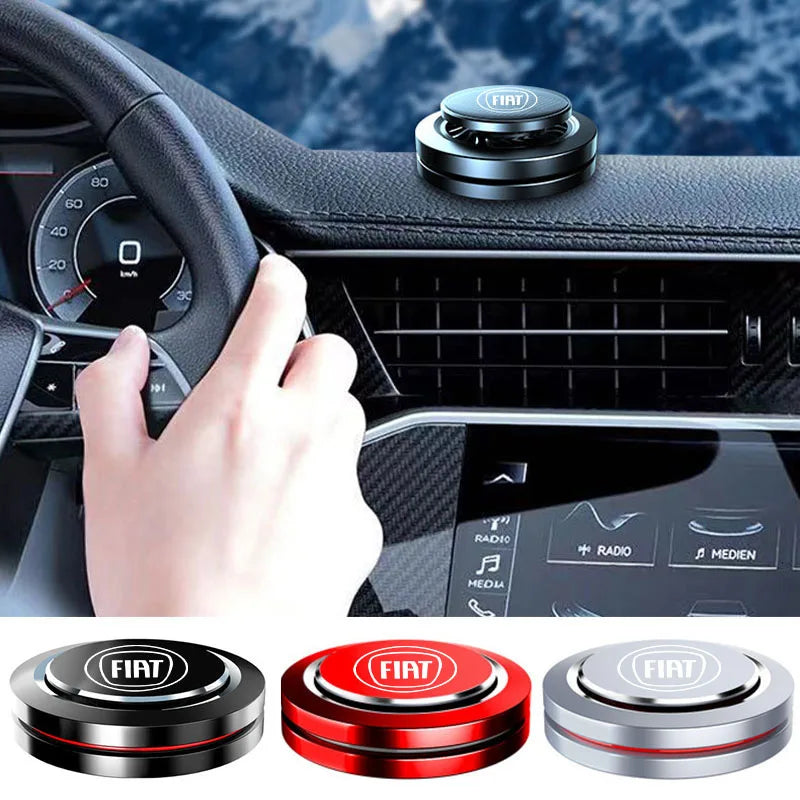 Car Scent Air Freshener Fragrance Perfume Aluminum Alloy UFO Design For FIAT 500 500C 2012 500X 500L Fiat 695 Car Accessories