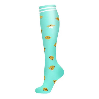 New Compression Socks Varicose Vein Nurse Sports Running Calf Pressure Stockings Protect Bare Feet Support Gradient Pressure