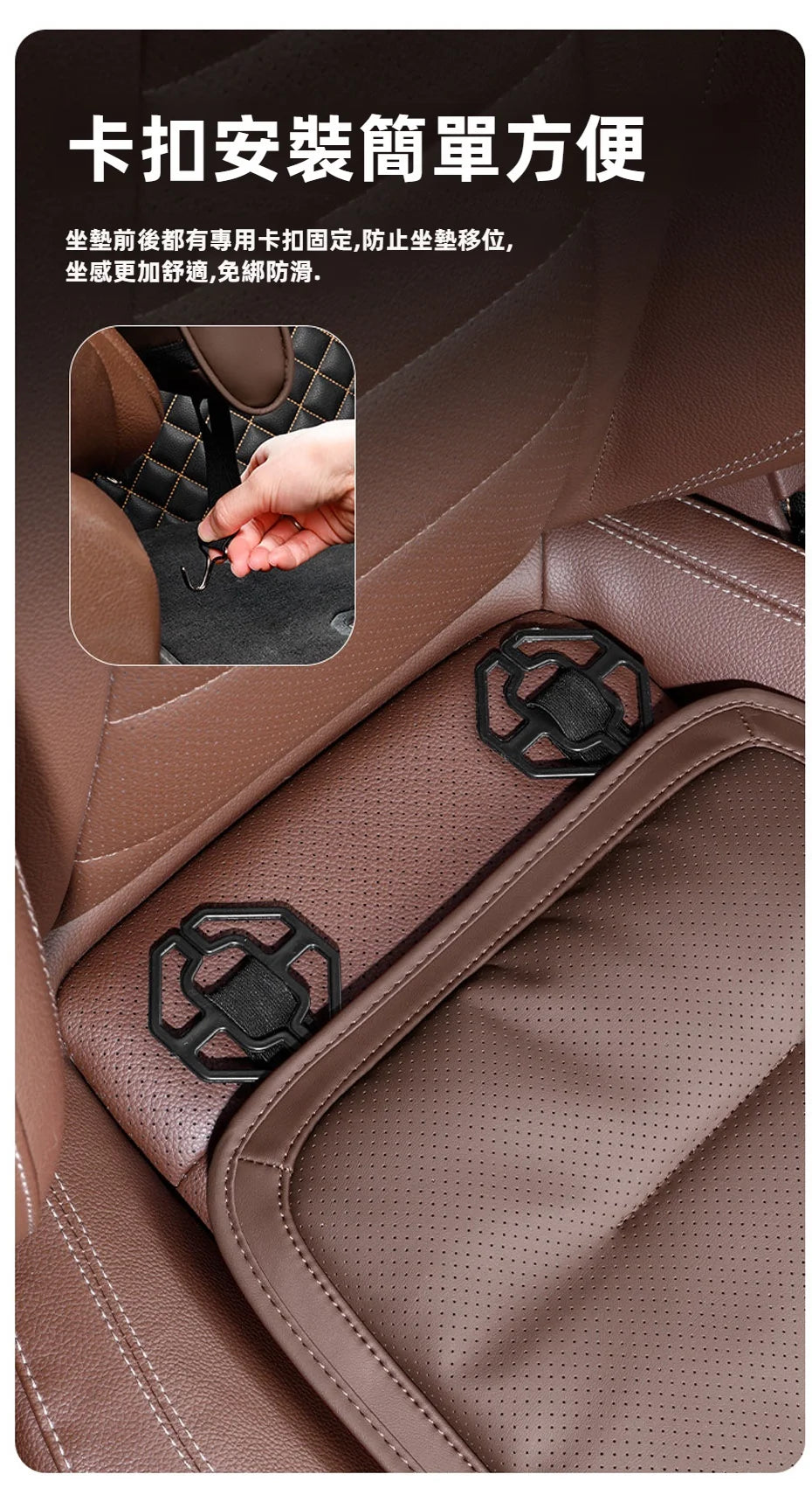 SEAMETAL Universal Car Seat Cushion Memory Foam Auto Seat Cover Leg Support Extender Thicken Pad Mat for Car Accessories