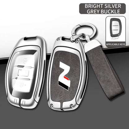 Modern High-End Hyundai Key Cover Suitable for N LINE N IX35 IX25 Tucson Sonata Car Key Case Luxury Design Vehicle Accessories