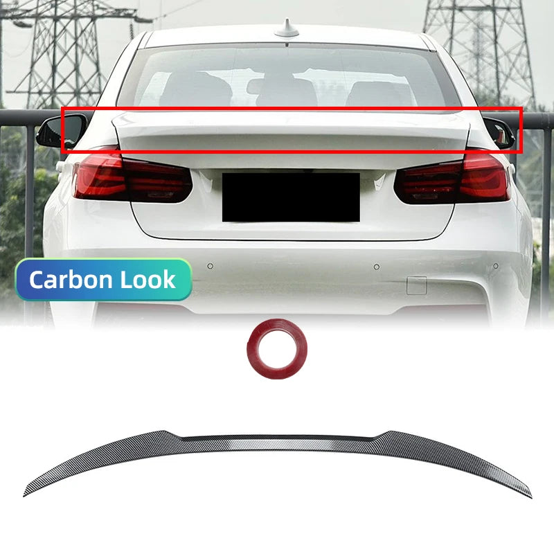 Racing Rear Deflector Airfoil Spoiler Wing Tail Modification For 2013-2018 BMW 3 F30 F31 335i 328i 330i 340i 320d 330d