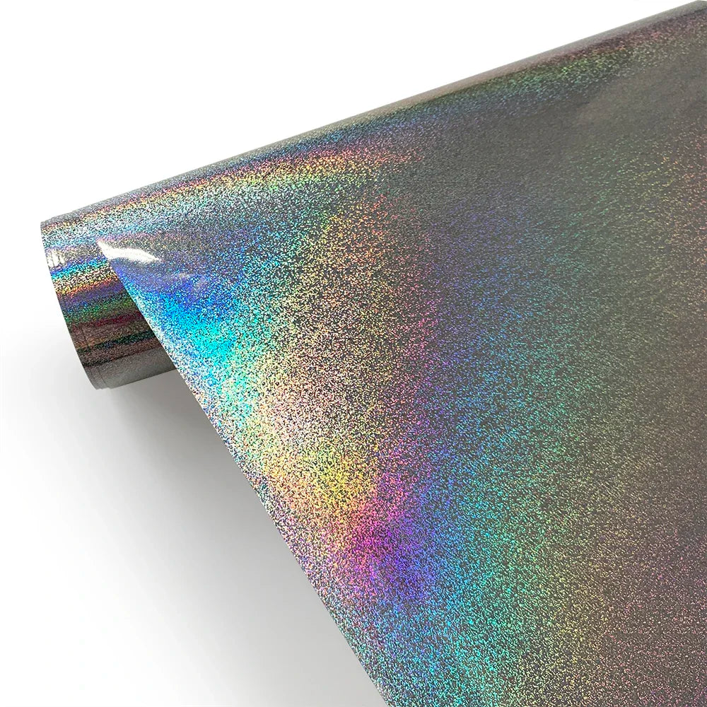 Car Stickers Laser Dot Silver Sticker Vinyl Wrap Diy Car Body Color Change Sticker Waterproof Scratch Resistant Car Accessories
