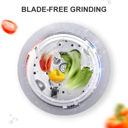 Turbocharged Food Waste Disposer 560W Kitchen Garbage Grinder Bladeless Dishwasher For Anti Blockage Anti Odor For Home Sink