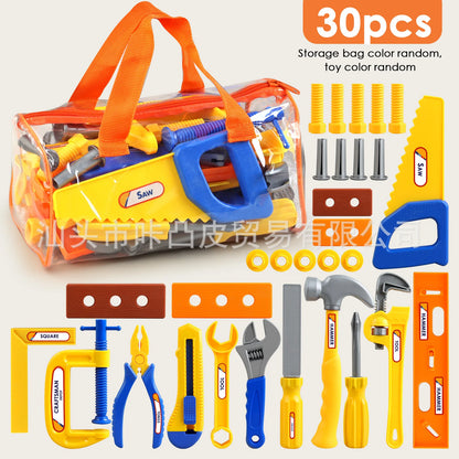 Plastic Simulation Maintenance Tool Construction Toy Set For 3Years+ Old Children Montessori Education Game Boys Girls Gifts