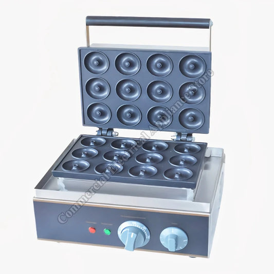 Commercial Donut Machine Waffle Kitchen Equipment Professional Machine Snack Electric Baking Machine 5 Grids Donut Maker