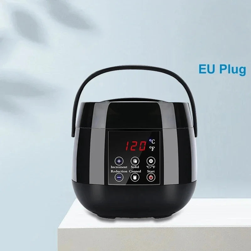 500ML Wax Warmer Digital Wax Heater for Professional Hair Removal Waxing Beans Heating Machine Depilation Epilator Wax-melt Pot