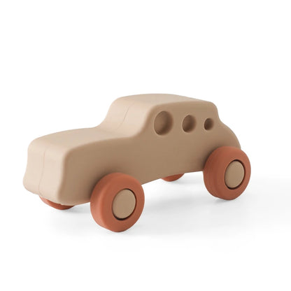 Baby Silicone Car Toys Montessori Baby Things Silicone Baby Teether Toy Car  0 12 Months Newborn Educational Toy Silicone Blocks