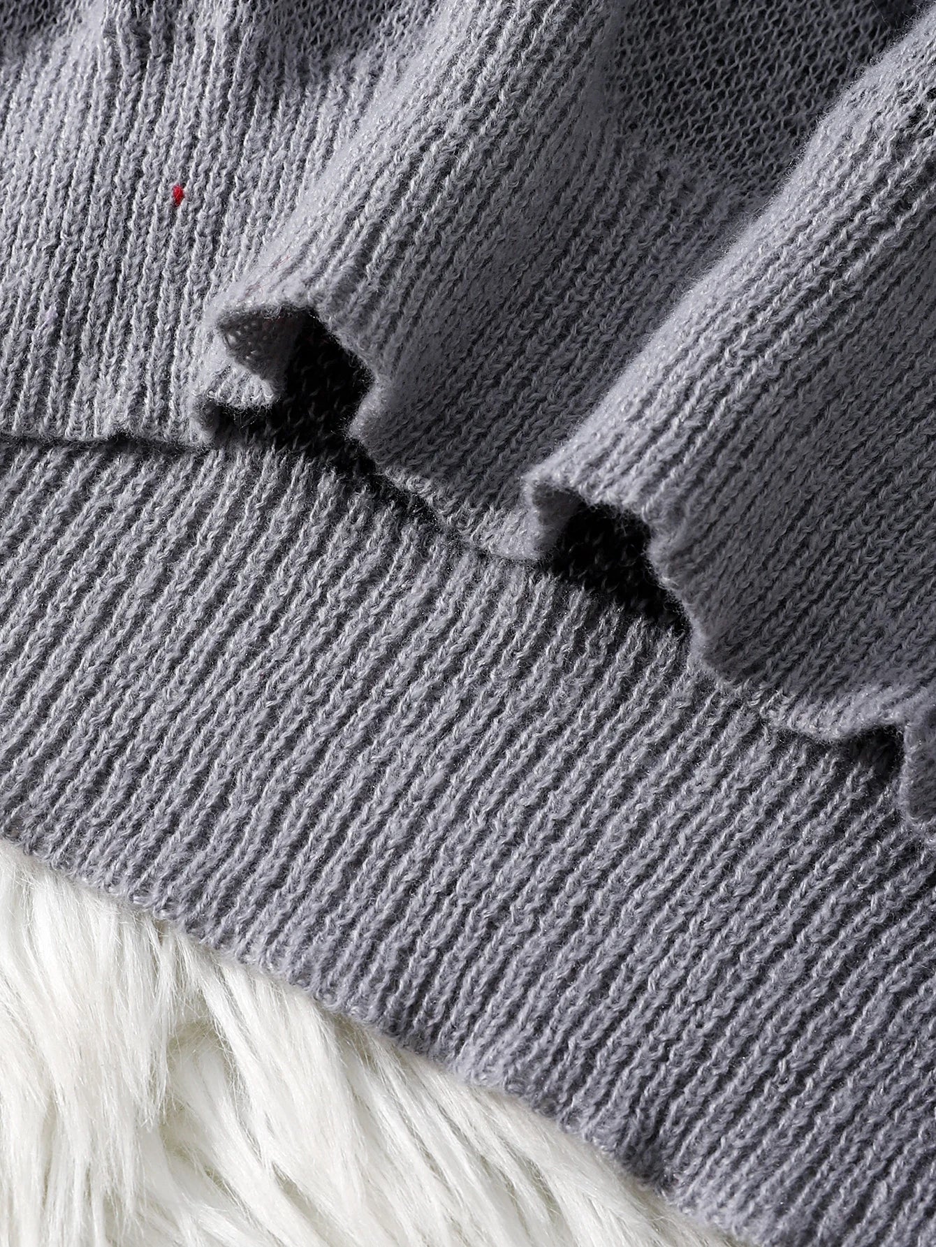 Double-Sided Spider Jacquard Knit Men's Sweater, Designed with Patchwork, Crew Neck, Long Sleeves, Regular Fit, Suitable for Couples, Perfect for Autumn and Winter