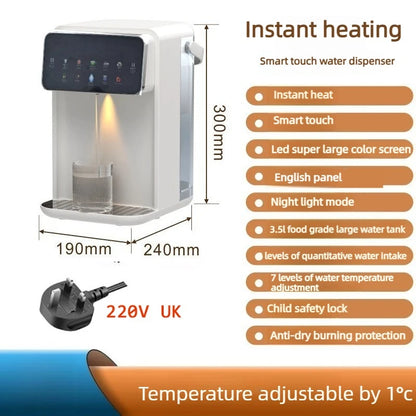 110V/220V Instant-Boil Water Dispenser with Precise Temperature Control Home-Use Direct-Drinking Machine with LED Colour Display