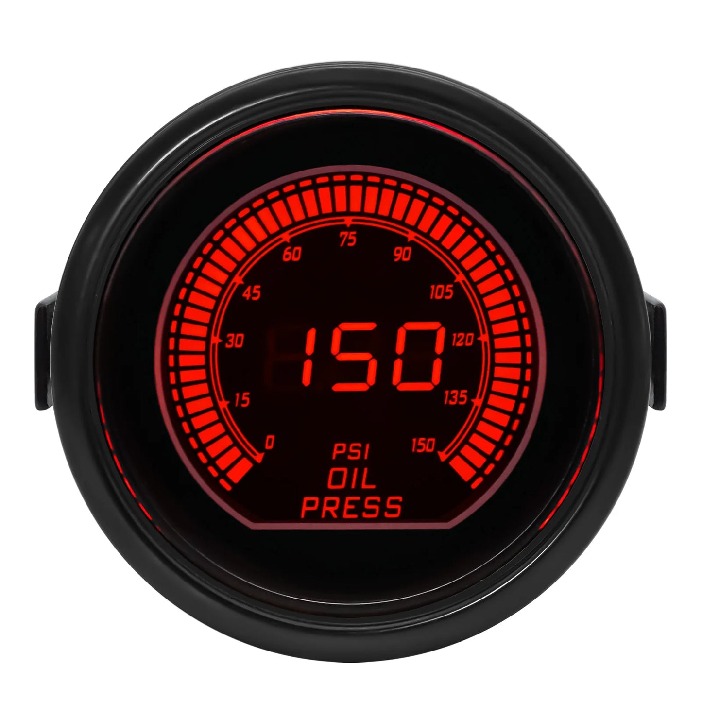 AD 2" 52mm Red&Blue Dual Led 12V Car Gauge Boost/Water Temp/Oil Temp/Oil press/Volt/Tachometer/Vacuum/Air fuel ratio/EGT Gauge