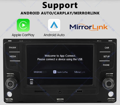 Noname 5GD035280B MIB Carplay Car Radio for VW Golf MK7 MK7.5 Passat B8 Sportvan Tiguan Bluetooth 6.5 inch Android Auto Player