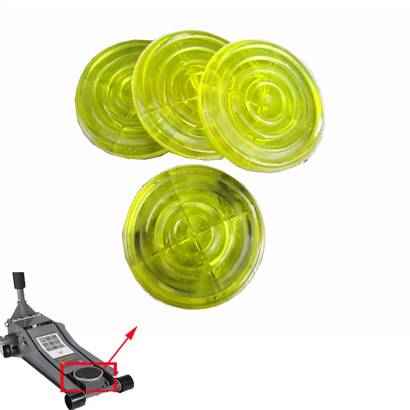 Car Jack Rubber Pad Frame Protector Adapter Jacking Tool Universal Car Lift Jack Stand Rubber Pads Floor Slotted