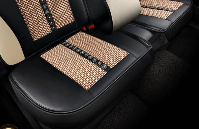 Full set car seat covers + Steering wheel cover for Haval M6 2025-2023 Top quality breathable seat cushion seat case for M6 2024