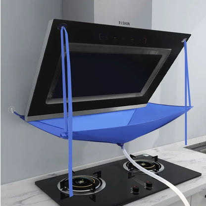 Dust Cover Cleaner Range Hood Cleaning Protection Kit Mini Coil Air Conditioning Cleaning Machine Service Cover  with Drainage