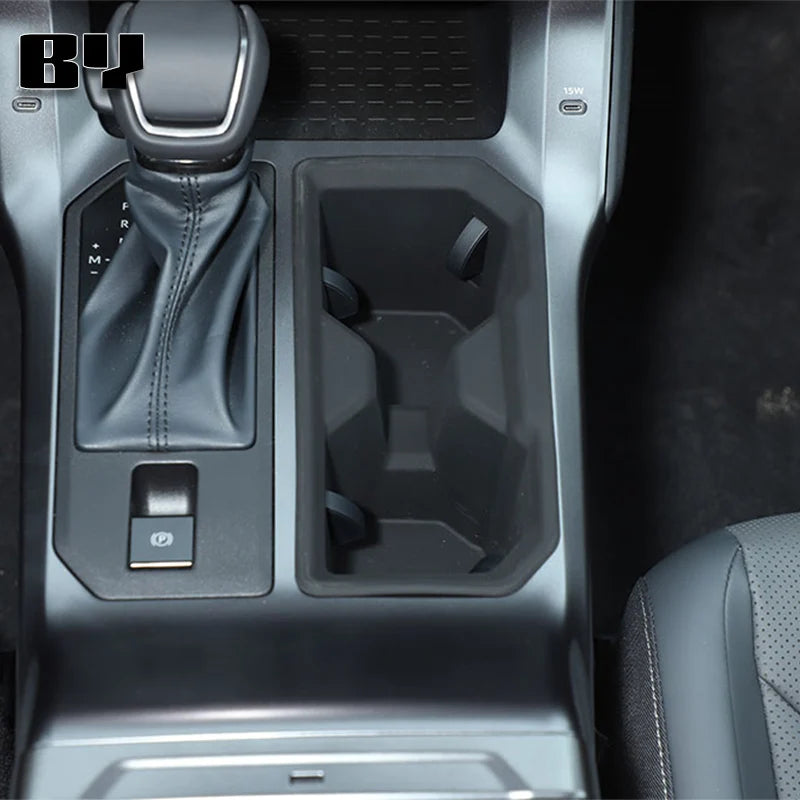 for Toyota RAV4 2026 Center Console Armrest Storage Box Anti-slip Organizer Tray Car Interior Accessories Black