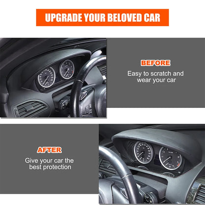 For BMW 6 Series E63 E64 2004-2010 Soft Carbon Fiber Gear Shift Air Outlet Window Lift Panel Dec Car Interior Accessory Sticker