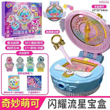 Catch！Teenieping Anime Figure Season 6 Shining Meteor Treasure Box Prince Carriage Set Magic Sweetheart Figurine Collection Toys