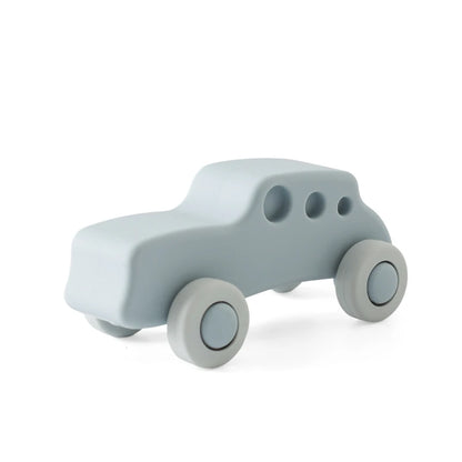 Baby Silicone Car Toys Montessori Baby Things Silicone Baby Teether Toy Car  0 12 Months Newborn Educational Toy Silicone Blocks