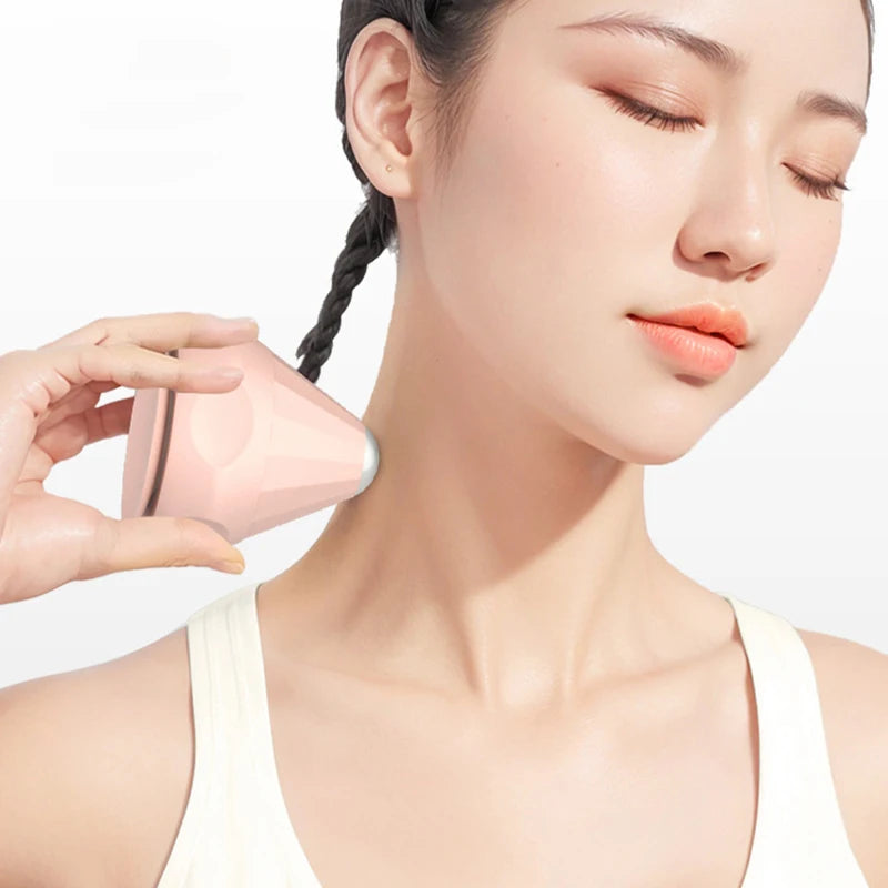 Silicone Massager Ball Type-C Rechargeable Vibrating Massage Ball Fitness Muscle Waist Back Relaxation Massager