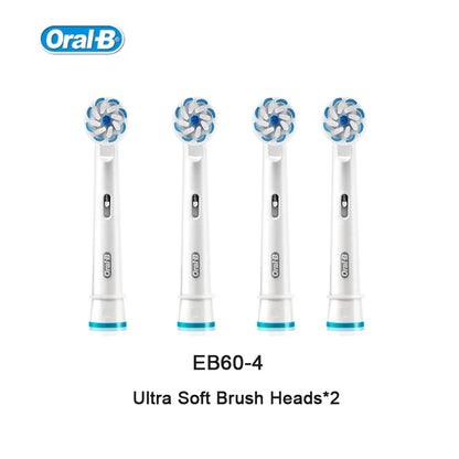 Oral B Electric Toothbrush Replacement Brush Heads Small Round Heads Original Refills Work For Oral B 4000 D12 DB4510 5510