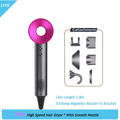 Negative Ion Fast Hair Dryer Professional High Speed Leafless Salon Home Constant Temperature Hair Care Hair Dryer