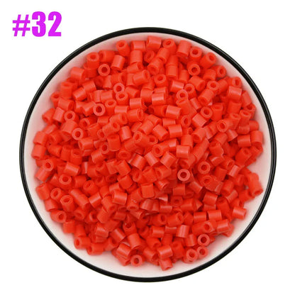 Fuse Beads Kit, 600pcs 5mm Iron Beads Set for Kids, DIY Art Craft Toys Iron Beads,  Christmas Birthday Gift for Boys and Girls
