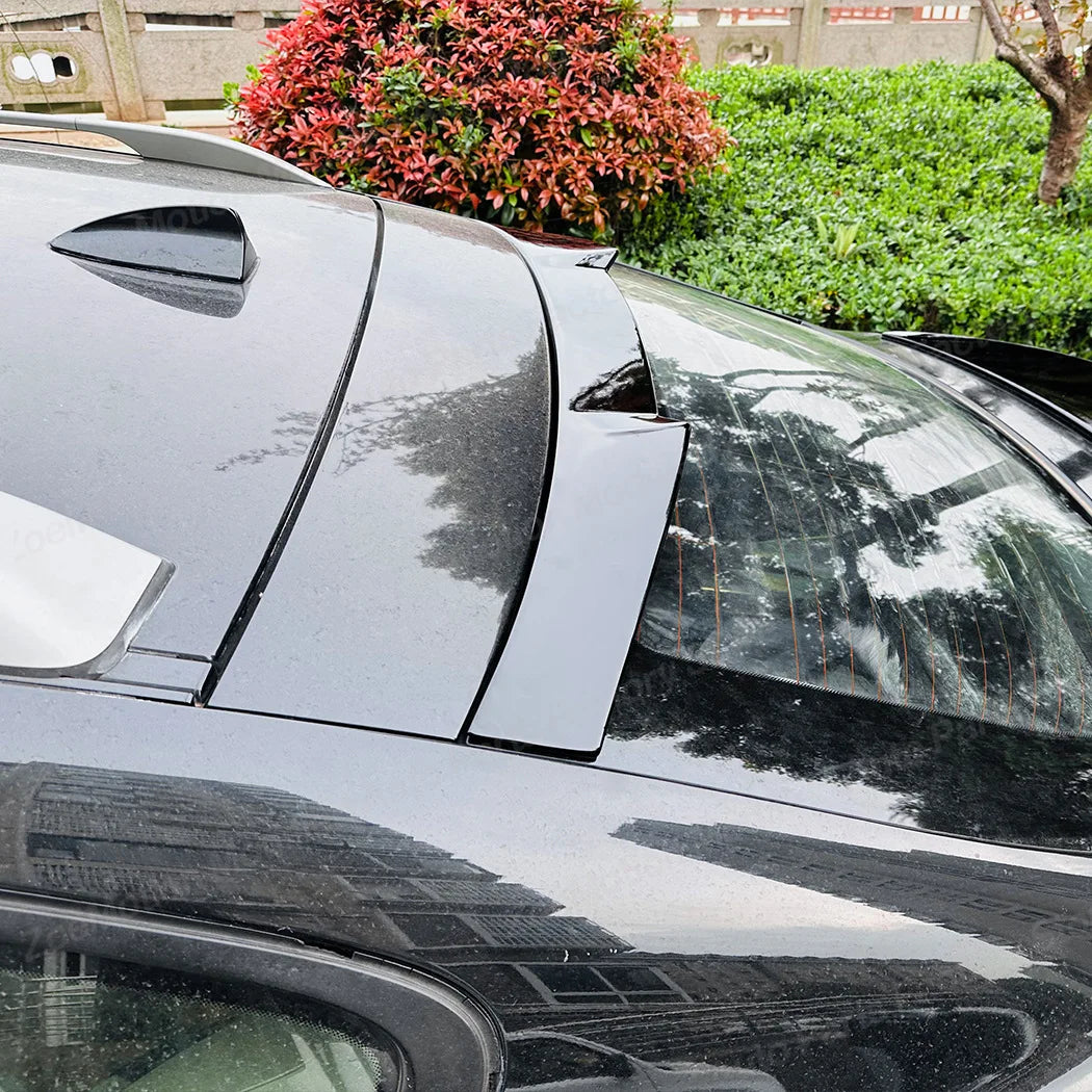 For BMW X6 E71 2008-2014 Rear Trunk Spoiler Wing Airfoil Shark Fin Rear Boot Lip Ducktail Drift Reduce Lift Body Kit Tuning Trim