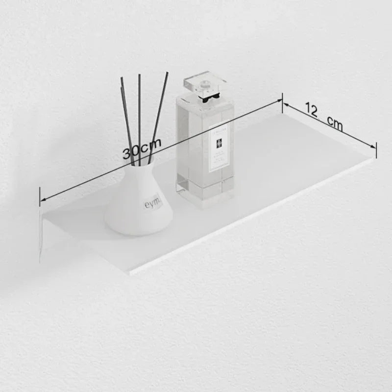 Bathroom Shelf Organizer Wall Mount Shower Shampoo Soap Cosmetic Shelves Kitchen Storage Rack Holder Bathroom Accessories