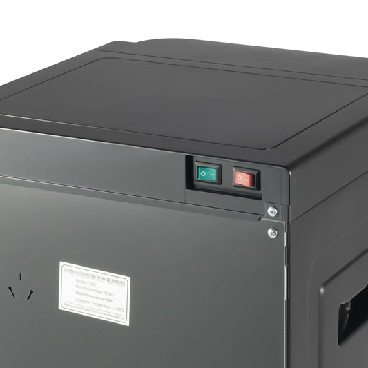 F880 Dark Gray Bottom Loading Water Dispenser Hot Cold Heating Cooling Water Cooler 304 Stainless Steel Liner 110V US Plug Floor Standing Drinking Water Machine Fit 20L 5.28Gallon Water Barrel