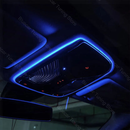 11 Colors Reading & Ambient Light for BMW 3 4 5 6 7 Series X3 X4 X5 X6 X7，Interior Lighting Upgrade for BMW 5 Series G60 –