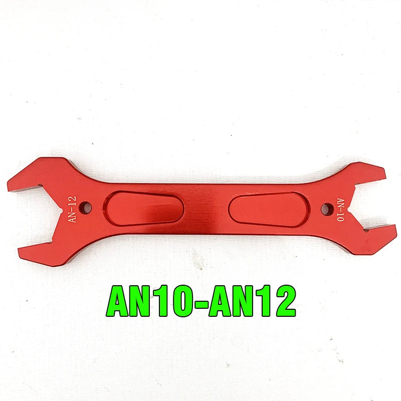 High Strength Aluminum Wrench Hose Fitting Tool Socket Wrench Spanner Tool Kit Double Ended Fitting AN3 AN4 AN6 AN8 AN10 AN12 ﻿
