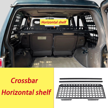 Rear Trunk Cargo Rack Shelf Storage Organizer Hanging Board Molle Panel For Mitsubishi Pajero V21 V31 V33 1991-1999 Car Styling
