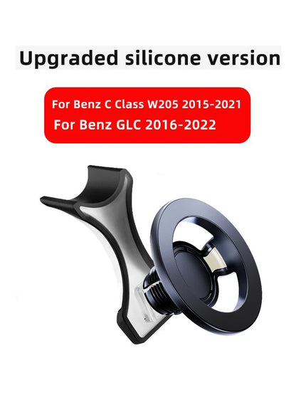 TEEQ Car Phone Holder For Mercedes Benz C Class W205 2015 2016 2017 - 2021 GLC 2019 2020 2021 2022 Fixed Bracket Mobile Stand