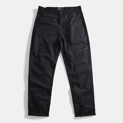 Heavyweight Thick Japanese Retro Pure Cotton Work Trousers Autumn Winter Men's Loose Casual Outdoor Straight Leg Pants Large ...