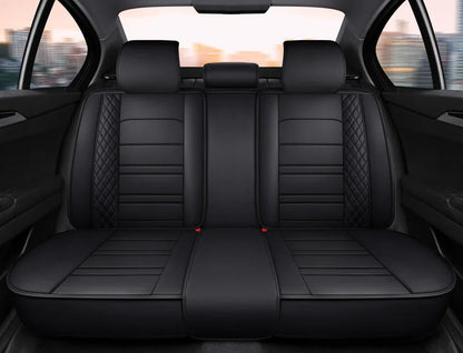 Full Coverage Pu Leather Car Seat Covers for MITSUBISHI Outlander ASX Eclipse Lancer Pajero Sport Zinger Galant Car Accessories