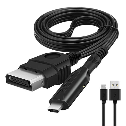 Original Xbox Game to HDMI Video Audio Converter Adapter, 1080P Xbox  to HDMI-compatible Cable  for Original Xbox Game Monitor