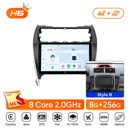 Ainavi Car Multimedia Player For Toyota Camry 7 XV 50 55 US Version 2012 2013 2015 2017 wireless Carplay Android Auto 4G Wifi