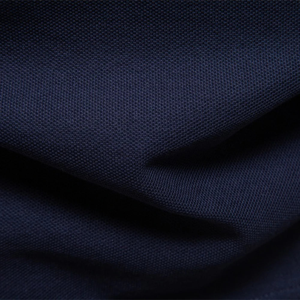 AIOPESON Men's Henley Neck Polo Shirt Cotton Solid Color Long Sleeve Autumn Winter Premium Luxury Mens Top