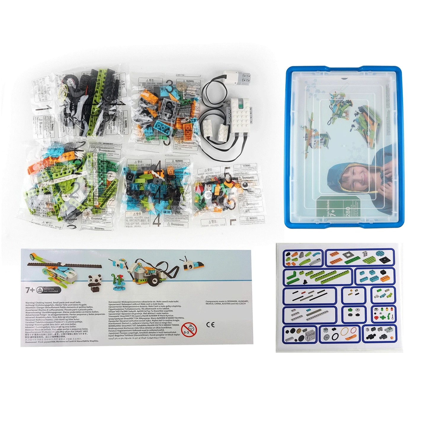 We.Do 2.0 Core Set Programming Robot 45300 Electronic Building Blocks DIY High-tech Educational Toys Children's Gift