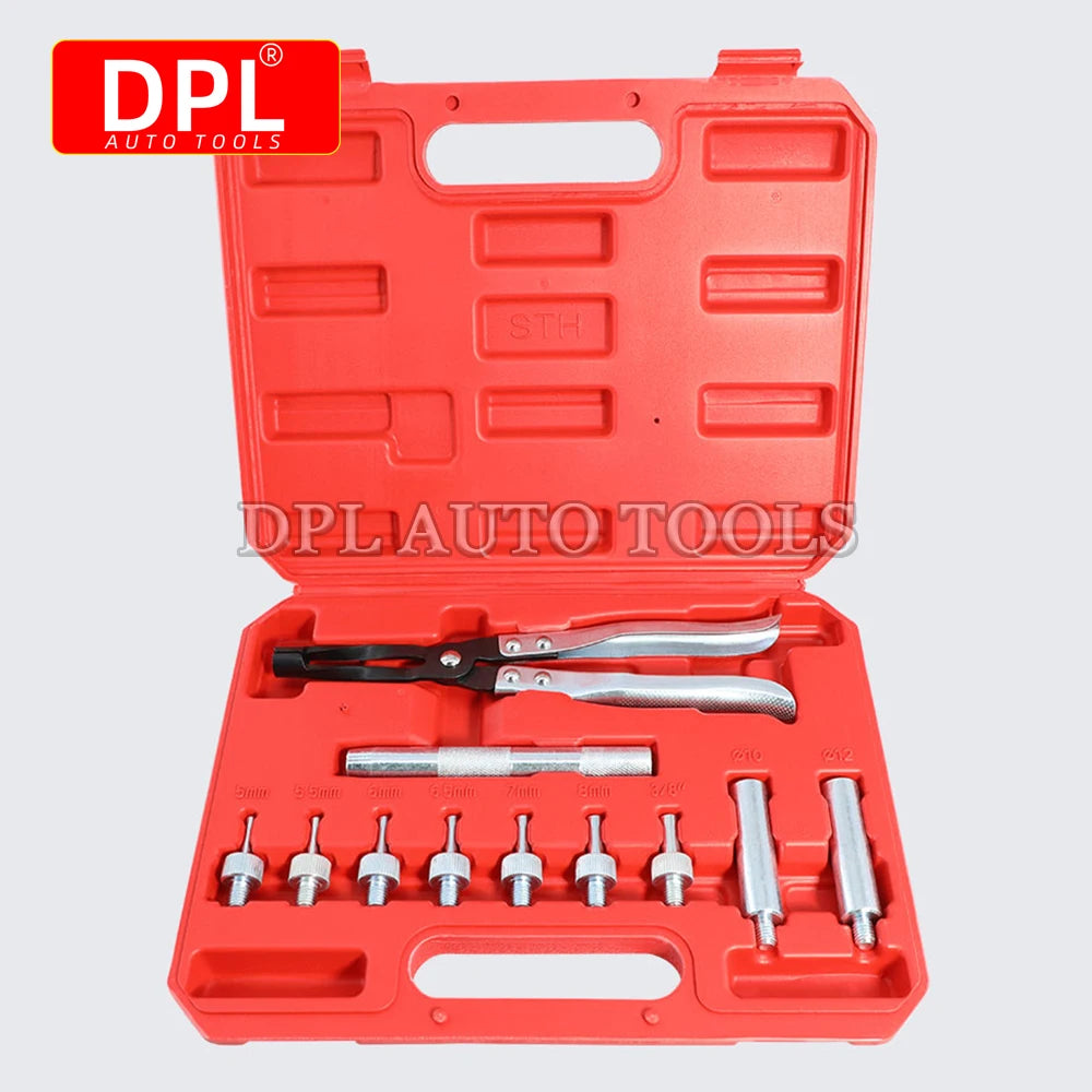 11PCS Valve Seal Removal Tool Disassembly Pliers, Equipped with a Variety of Socket Sizes, Fits Most Engine Valves