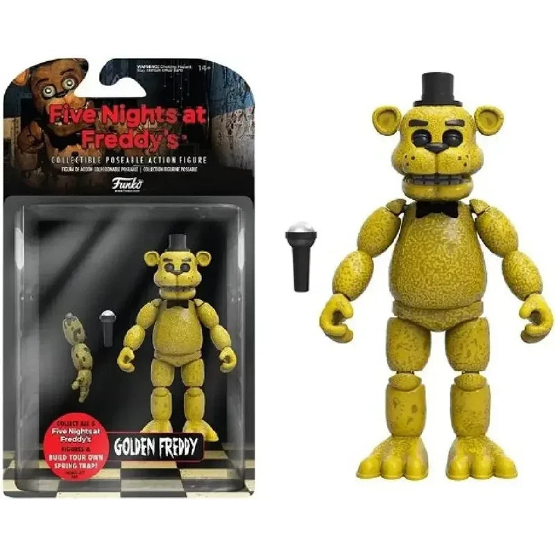 In Stock FNAFs bear's midnight harem five nights Bonnie/Freddy/Chica/Foxy Action Figure Model Toys Birthday Children's Gifts