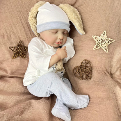 BZDOLL 19Inch Vinyl Limbs Cloth Body Babies Doll 3D Skin With Visible Veins 48CM Reborn Baby Toy For Kids Lifelike Handmade Gift