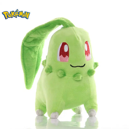 30cm Bayleef Plush Doll Kawaii Anime Chikorita Plush Toys Soft Stuffed Cartoon Cute Pillow Birthday Gift For Kids Girls