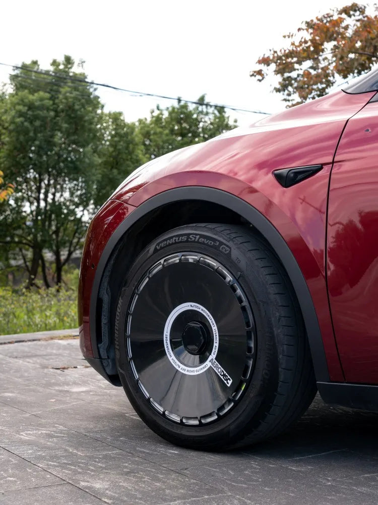 4PCS 19 Inch Wheel Cap Hight Performance Replacement Hub Cap Full Rim Cover Wheel Hubcap For Tesla Model Y 2020-2023 Accessories
