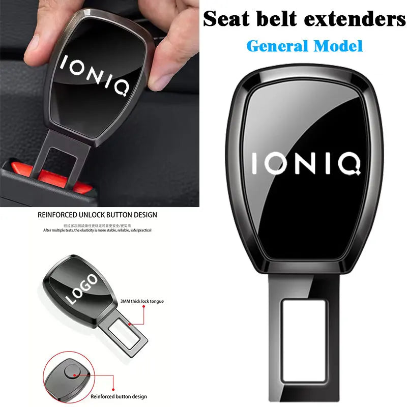 Car Seat Belt Clip Extender Safety Seatbelt Lock Buckle Plug For Hyundai IONIQ Accessories