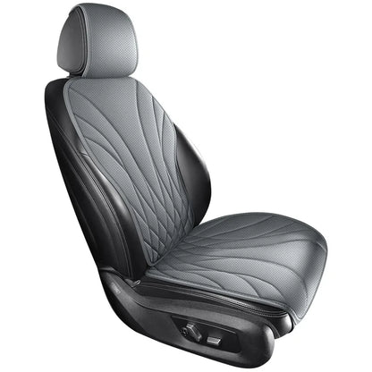 Sporty Universal Car Seat Cover Four Season Auto Perforated Leather Breathable Anti-Slip Covers Cushion SUV Car Seat Protection